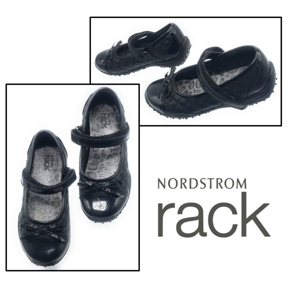 NORDSTORM RACK Black Leather Shoes  🌸